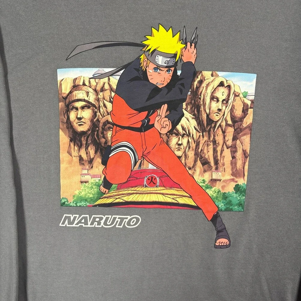 Naruto Boxlunch Sweater Grey XXL